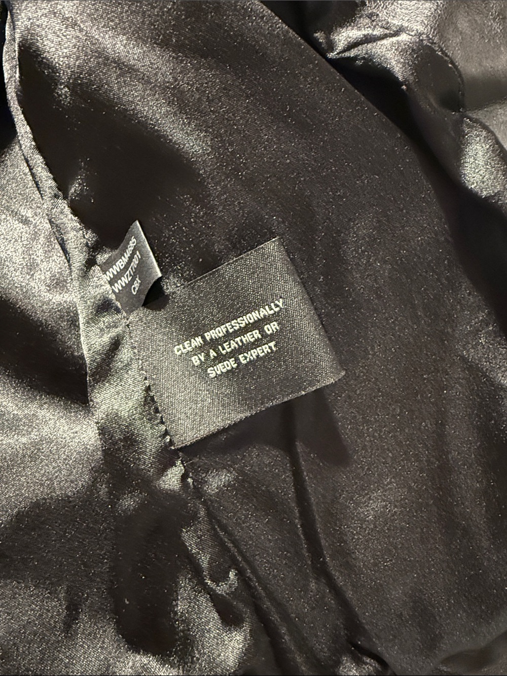 Black Rivet Black Leather Star-Accent Jacket - Picture 3 of 6